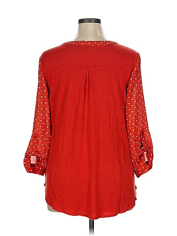 Fortune + Ivy 3/4 Sleeve Blouse (view 2)