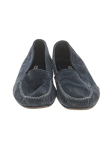 Manolo Blahnik Vintage Suede Loafers (view 2)