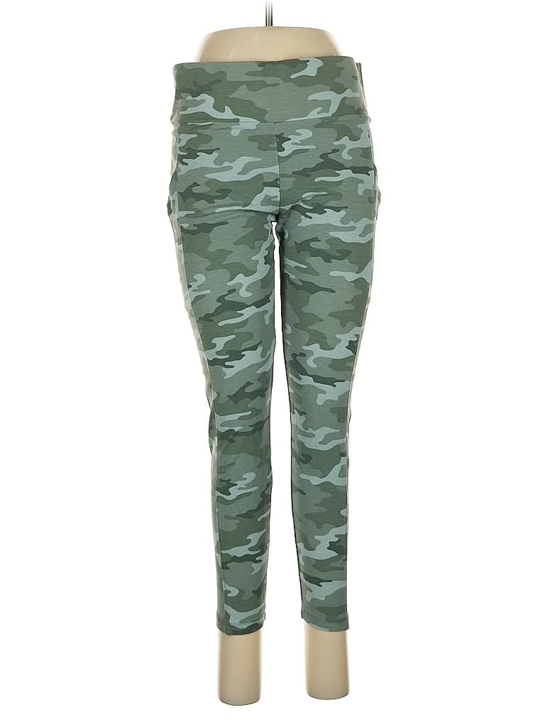 Pre-owned Lou & Grey Active Pants In Green