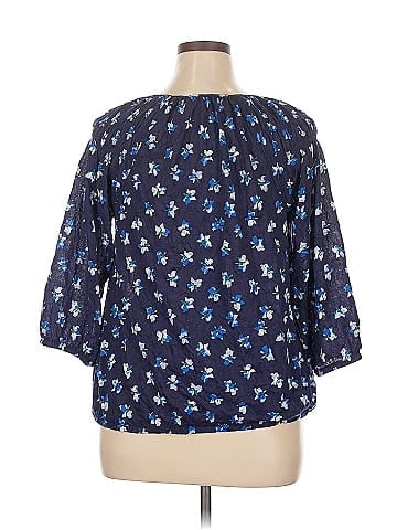 Daisy Fuentes 3/4 Sleeve Blouse (view 2)