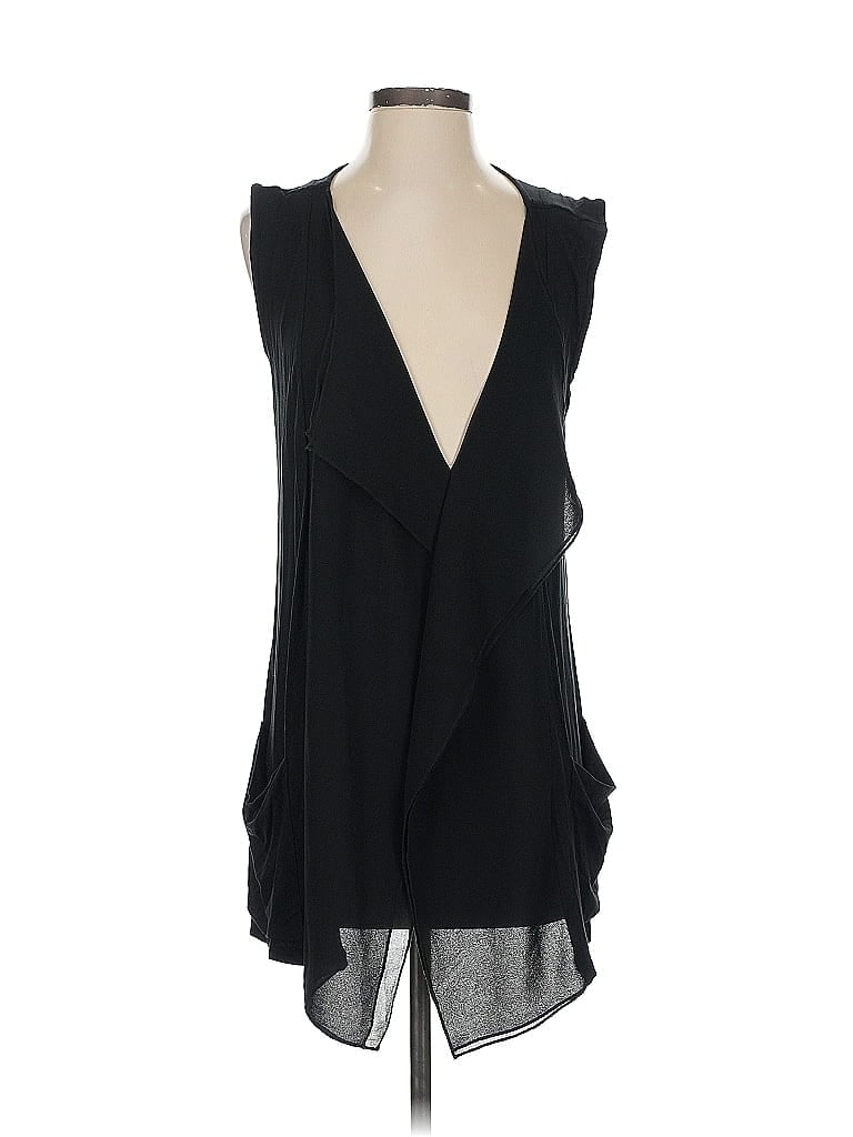 LOGO by Lori Goldstein Black Cardigan Size XS - photo 1