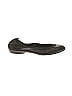 Chanel Black Leather Spirit Stretch Interlocking CC Logo Ballet Flats Size EU 39 1/2 - photo 1
