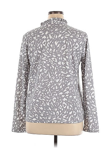 Ann Taylor Long Sleeve Blouse (view 2)
