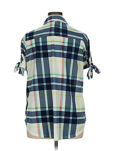 New York Laundry Short Sleeve Blouse (view 2)