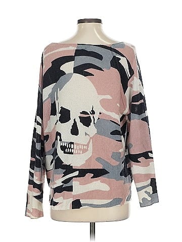 Skull Cashmere Cashmere Pullover Sweater (view 2)