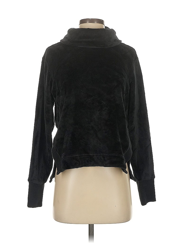 Pre-owned Athleta Turtleneck Sweater In Black