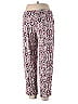 Soma Paisley Purple Casual Pants Size L - photo 2
