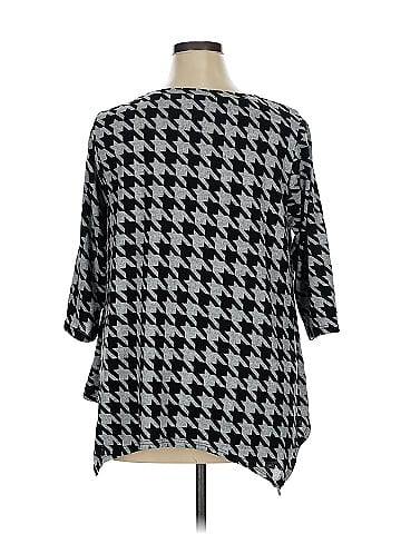 Green Envelope 3/4 Sleeve Blouse (view 2)