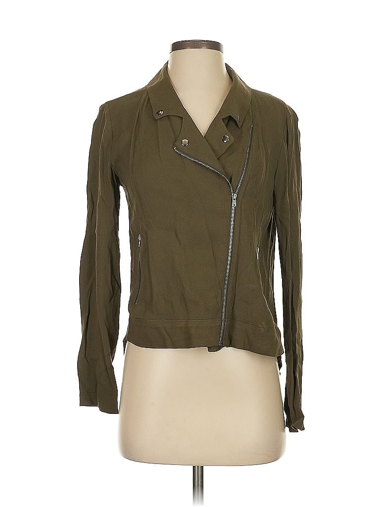Pre-owned Ella Moss Jacket In Green