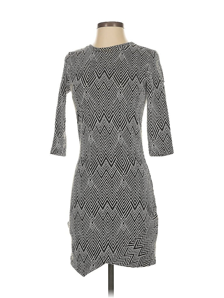 Pre-owned Mng Cocktail Dress In Gray