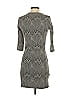 MNG Chevron-herringbone Gray Cocktail Dress Size 2 - photo 2