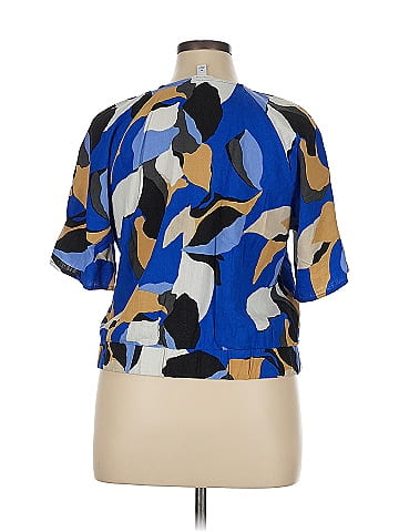 Nine West Short Sleeve Blouse (view 2)