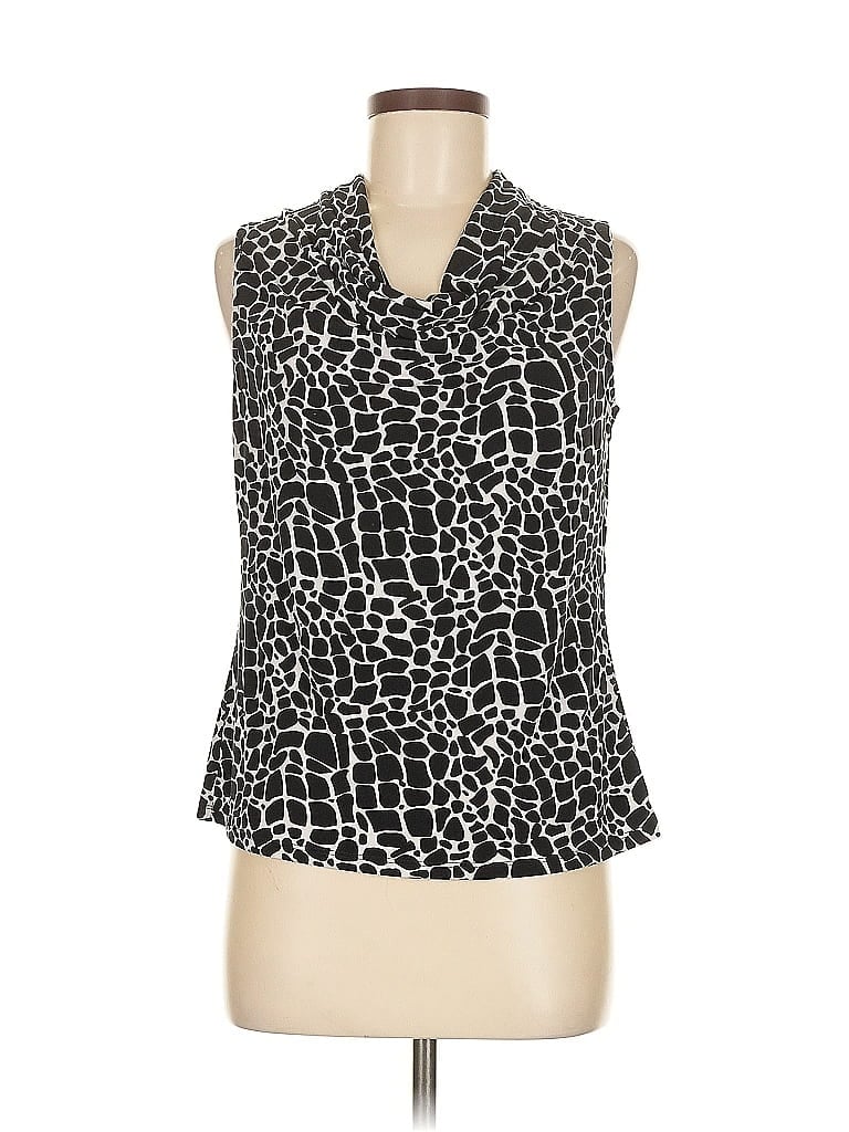 Jones Studio Black Sleeveless Blouse Size M - photo 1