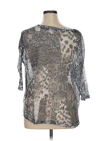 Thomas & Olivia Gray 3/4 Sleeve Blouse Size 1X
