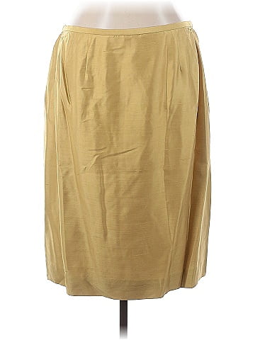 Dana Buchman Silk Skirt (view 1)