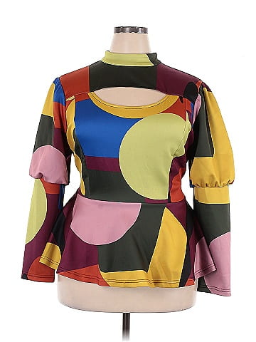 Ashley Stewart 3/4 Sleeve Blouse (view 1)