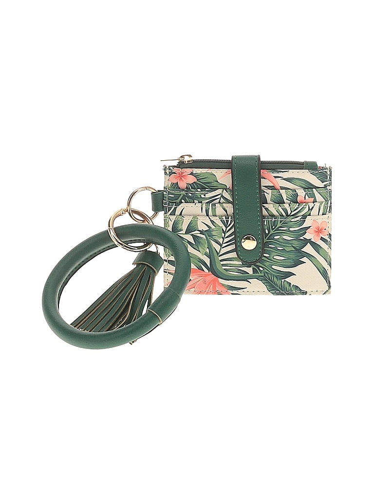 Unbranded Tropical Green Card Holder  One size - photo 1