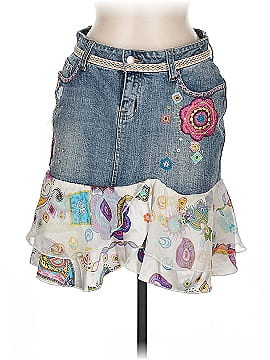 Alberto Makali Denim Skirt (view 1)