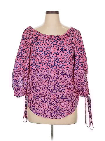 Derek Lam Collective 3/4 Sleeve Blouse (view 1)
