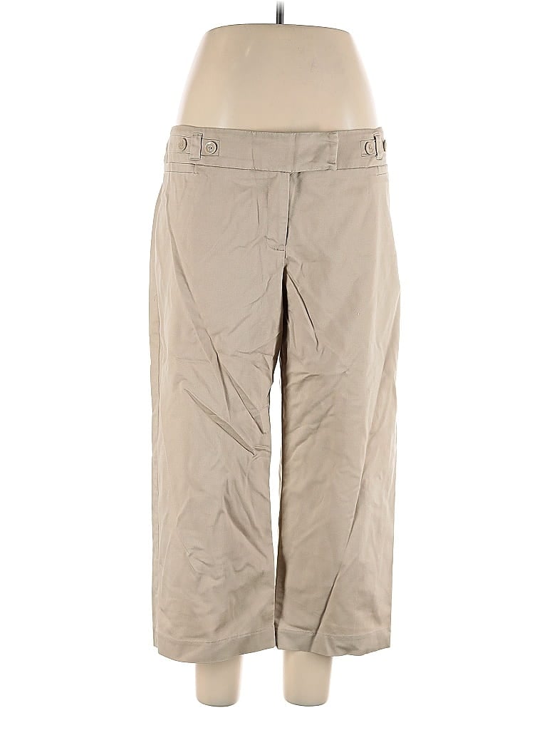 AB Studio Tan Casual Pants Size 12 - photo 1