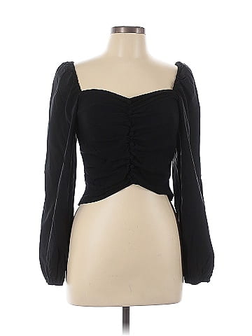Topshop Long Sleeve Top (view 1)
