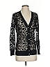 Magaschoni Black Silk Cardigan Size S - photo 1