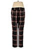 Ann Taylor LOFT Outlet Plaid Black Casual Pants Size 12 - photo 2