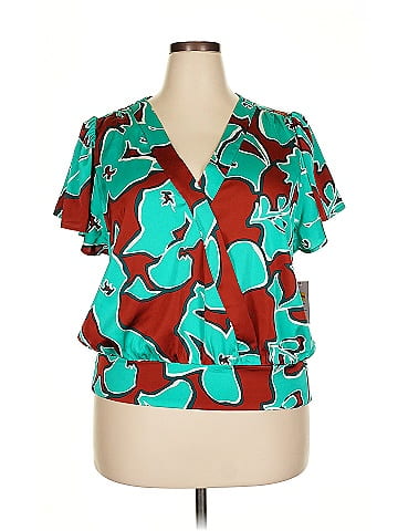 Nine West Short Sleeve Blouse (view 1)