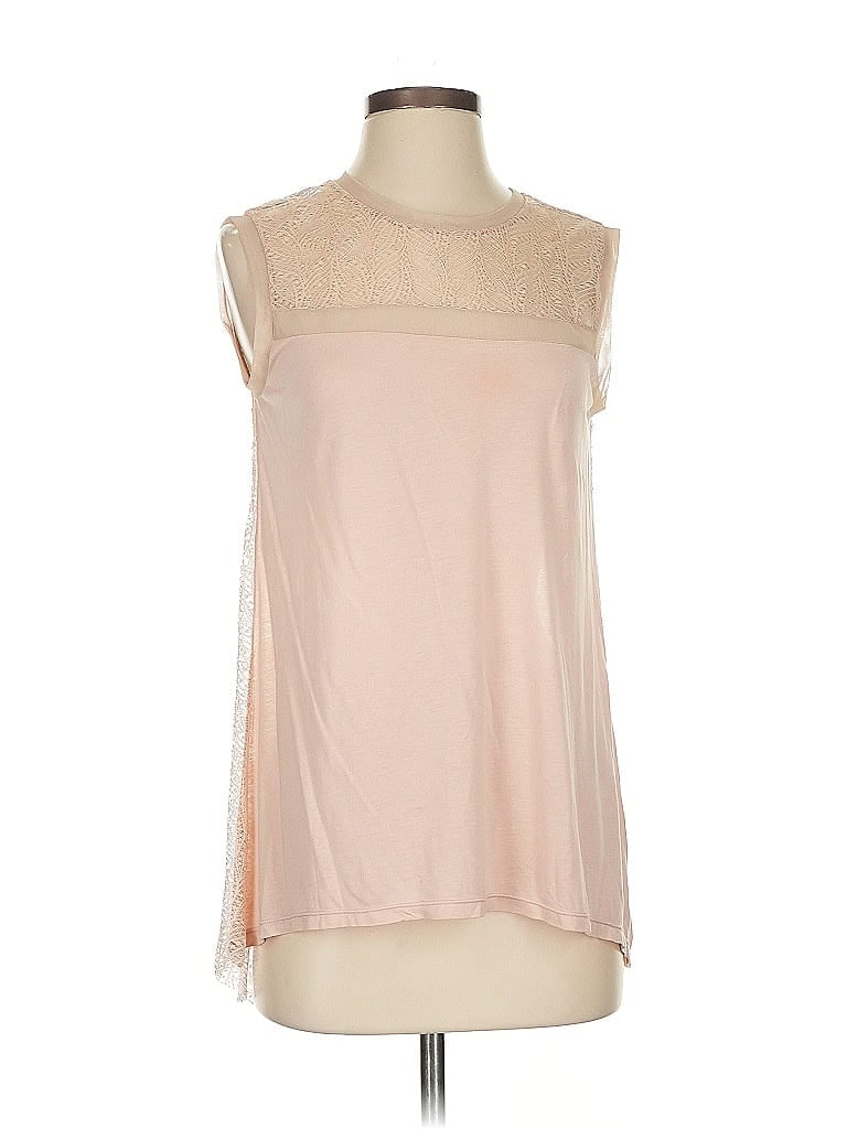 Pre-owned Bcbgmaxazria Sleeveless Blouse In Pink