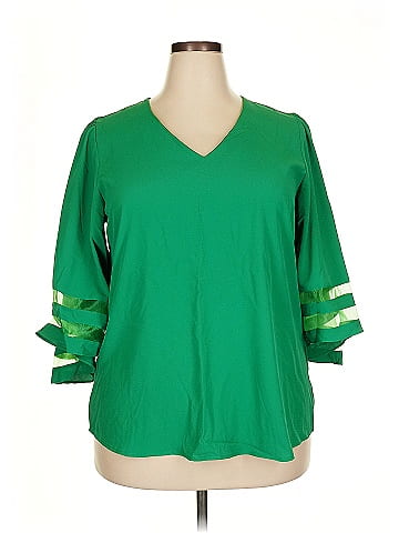 Amaryllis 3/4 Sleeve Top (view 1)