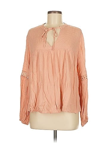 Main Strip Long Sleeve Blouse (view 1)