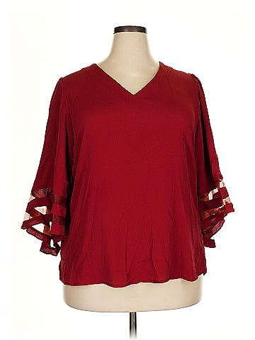 Amaryllis 3/4 Sleeve Blouse (view 1)