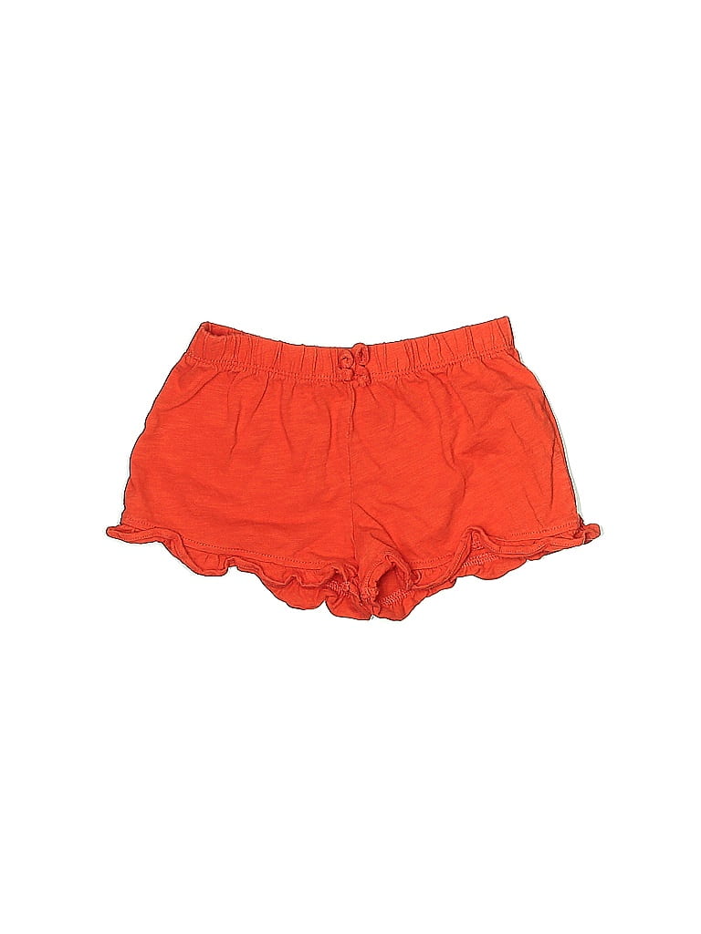 Carter's 100% Cotton Hearts Orange Shorts 12-18 MO / 18 MO - photo 1