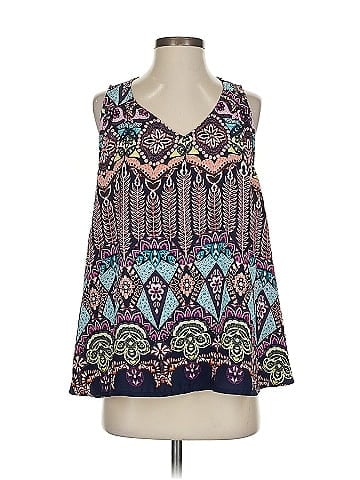 Peach Love Sleeveless Blouse (view 1)