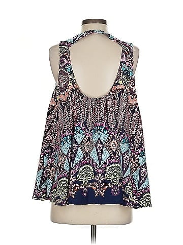 Peach Love Sleeveless Blouse (view 2)