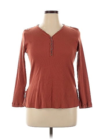 Keren Hart Long Sleeve Henley (view 1)