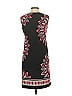 JM Collection Graphic Black Casual Dress Size S - photo 2