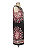 JM Collection Graphic Black Casual Dress Size S - photo 4