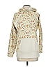 Burton Durable Goods 100% Polyester Floral Ivory Yellow Pullover Hoodie Size XS - photo 1