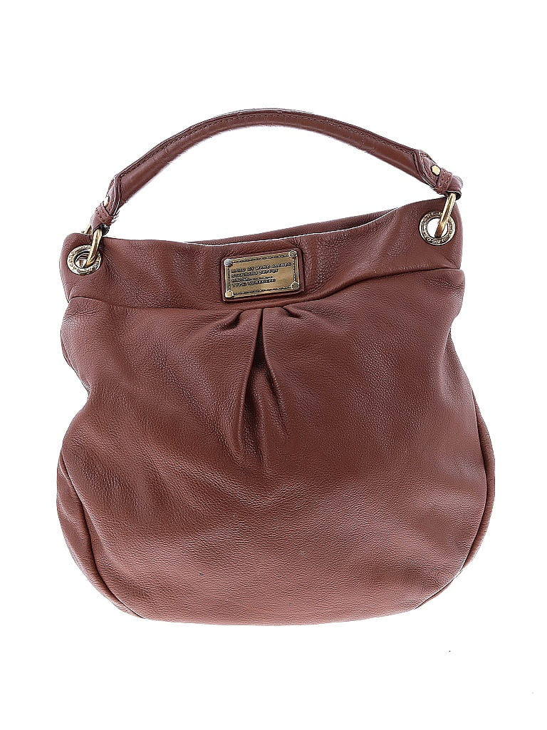 Marc by Marc Jacobs 100% Leather Solid Brown Leather Satchel One size - photo 1