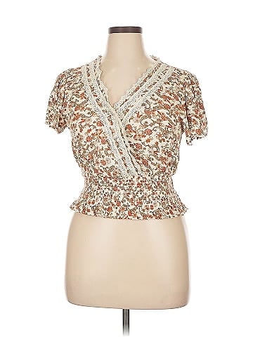 Self Esteem Short Sleeve Blouse (view 1)