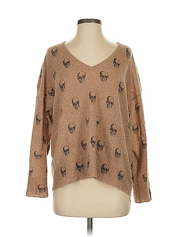 Skull Cashmere Cashmere Pullover Sweater (view 1)