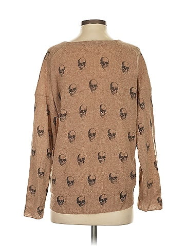 Skull Cashmere Cashmere Pullover Sweater (view 2)