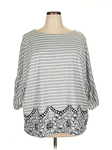 Suzanne Betro 3/4 Sleeve T-Shirt (view 1)