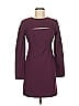 Likely Solid Burgundy Casual Dress Size 6 - photo 1