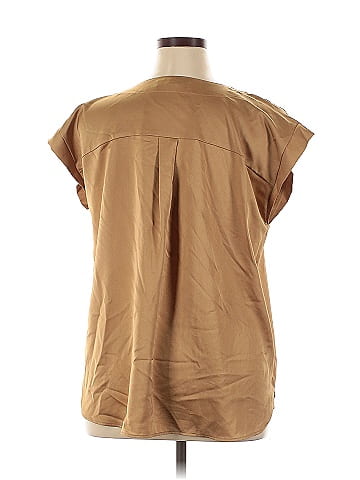 Ann Taylor LOFT Short Sleeve Blouse (view 2)