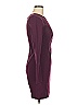 Likely Solid Burgundy Casual Dress Size 6 - photo 4