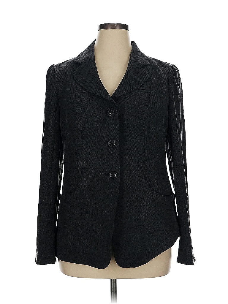 Armani Collezioni Black Blazer Size 16 - photo 1