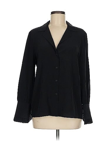 Nili Lotan 3/4 Sleeve Silk Top (view 1)