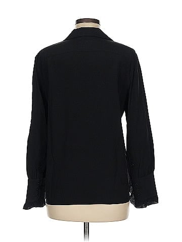 Nili Lotan 3/4 Sleeve Silk Top (view 2)